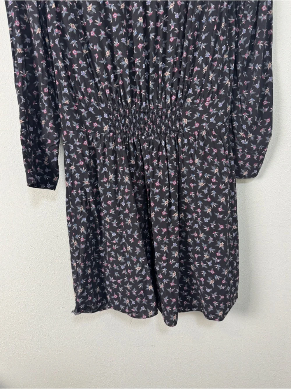 Zadig & Voltaire Remus Liberty Floral Dress Size Small Dark Floral - Picture 9 of 13